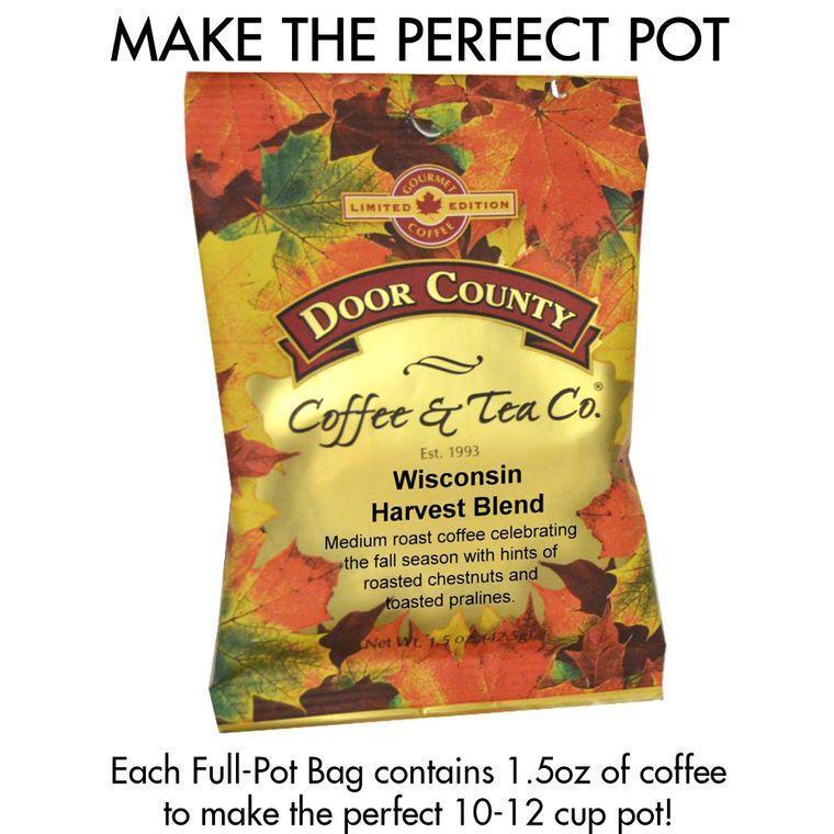 Full Pot Coffee Bags-Door County Coffee and Tea Company
